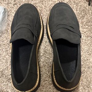 Women’s Black Loafers